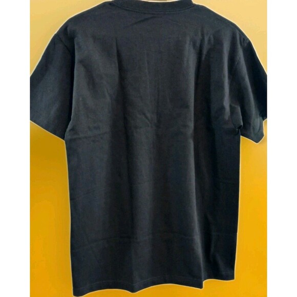 New Fashion Nova Men Sayless T-Shirt Medium Black & Yellow B7  Excellent - Picture 4 of 4